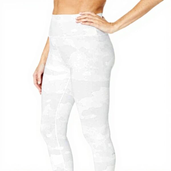 Legging Vapor Taille Haute Alo Yoga Femme Blanc Camouflage