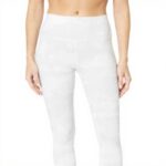 Legging Vapor Taille Haute Alo Yoga Femme Blanc Camouflage