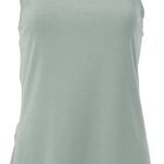 Débardeur sport femme Franklin Sports treillis dos aloe-0