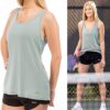 Débardeur sport femme Franklin Sports treillis dos aloe-7