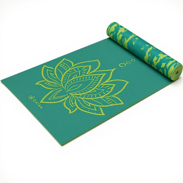 Tapis de yoga Gaiam antidérapant réversible épais 6mm