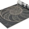 Tapis de yoga Gaiam 6mm antidérapant réversible fitness-0