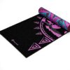 Tapis de yoga Gaiam 6mm antidérapant réversible fitness