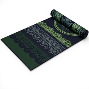 Tapis de yoga Gaiam 6mm antidérapant réversible fitness