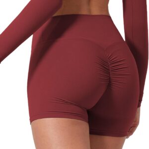 Générique Short Running Femme Coton Élasthanne Poches Yoga-0