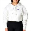 Sweat à capuche Champion Reverse Weave femme look gagnant