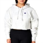 Sweat à capuche Champion Reverse Weave femme look gagnant