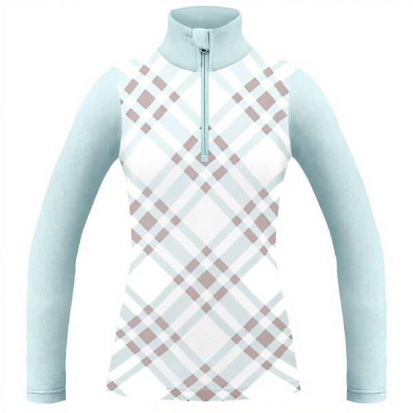 Poivre Blanc Sous Vetement Technique Base Layer Femme Bleu