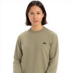 Sweatshirt Quiksilver Basic Crew Homme Confort Polyvalent