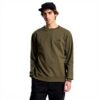 Sweatshirt Quiksilver Basic Crew Homme Coton Confortable