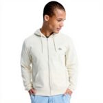 Sweat à capuche Quiksilver Homme Coton Polyester Regular Fit