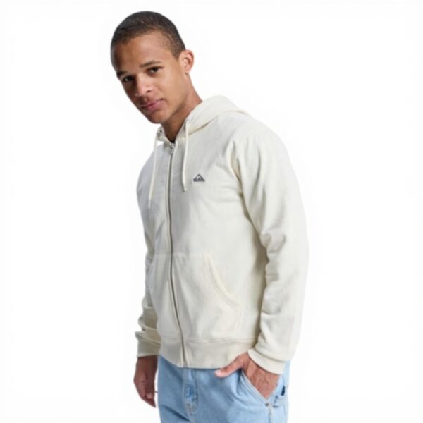 Sweat à capuche Quiksilver Homme Coton Polyester Regular Fit