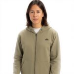Sweat à capuche Quiksilver Homme polaire zippé confortable