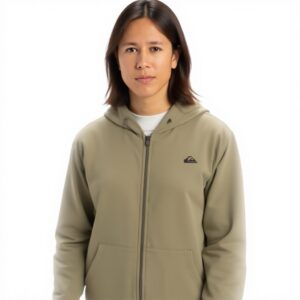 Sweat à capuche Quiksilver Homme polaire zippé confortable