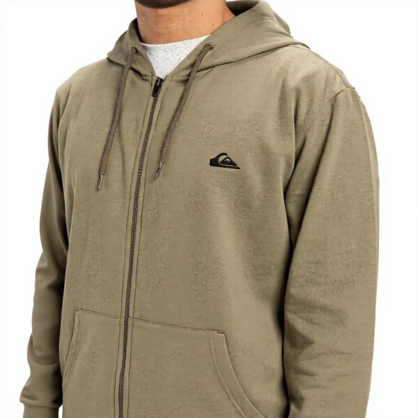 Sweat à capuche Quiksilver Homme polaire zippé confortable