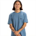 T-shirt Quiksilver Homme Basique Manches Courtes Couleurs