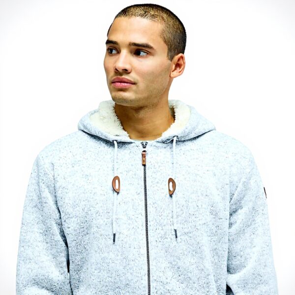 Cardigan Quiksilver Keller Sherpa Homme Polyester Regular