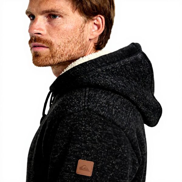 Pull Quiksilver Keller Sherpa Homme Polyester Poche