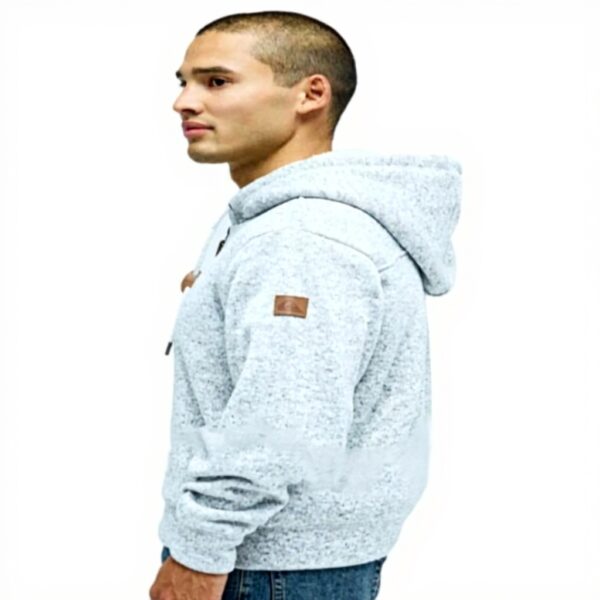 Cardigan Quiksilver Keller Sherpa Homme Polyester Regular