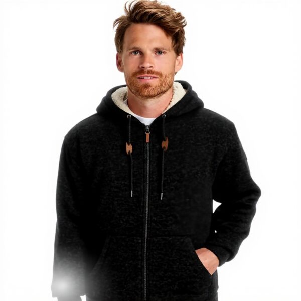 Pull Quiksilver Keller Sherpa Homme Polyester Poche