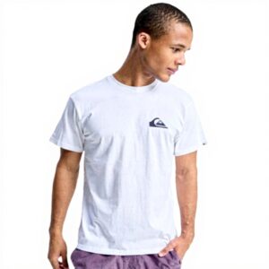 T-shirt de sport Quiksilver Ev Mini Logo Homme Aloe