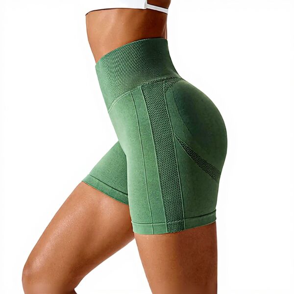 Short cycliste femme élasthanne contrôle ventre sport