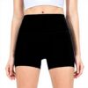 Short de sport cycliste femme extensible coton fitness yoga