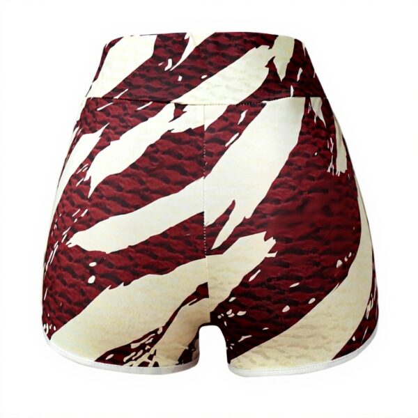 Short de sport femme cycliste gainant contrôle ventre