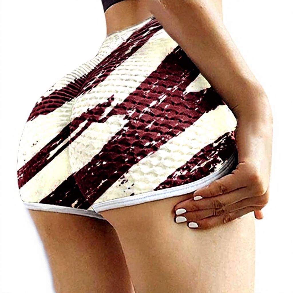Short de sport femme cycliste gainant contrôle ventre
