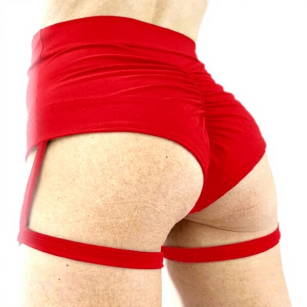 Short de sport femme noir yoga course à pied cycliste