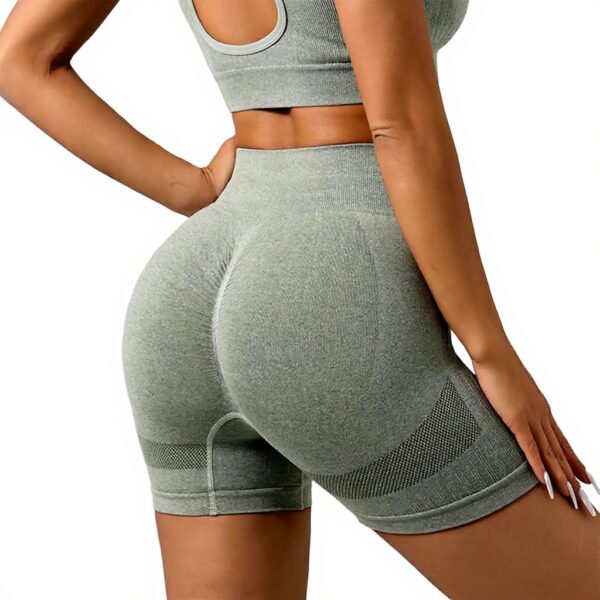 Legging Femme Noir Push Up Fitness Gym Yoga Taille Haute