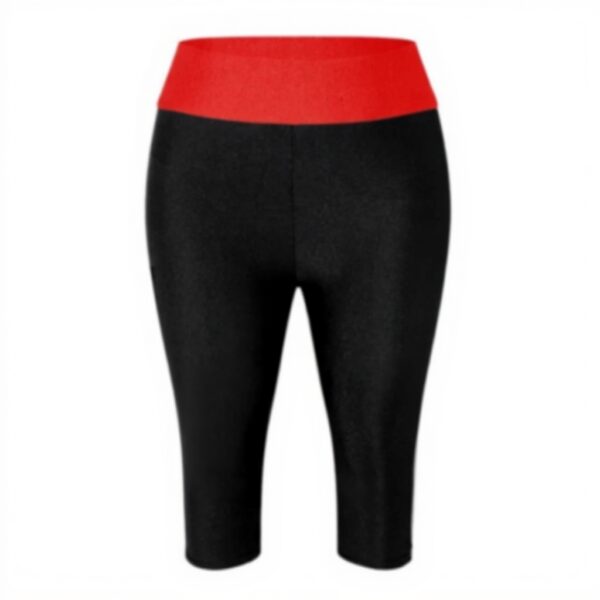 Short de sport femme gainant coton yoga cycliste contrôle