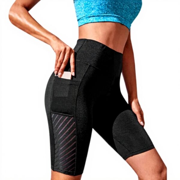 Legging Court Sport Femme Push Up Taille Haute Générique