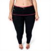 Legging Sport Femme Push Up Taille Haute Fitness Yoga Rouge