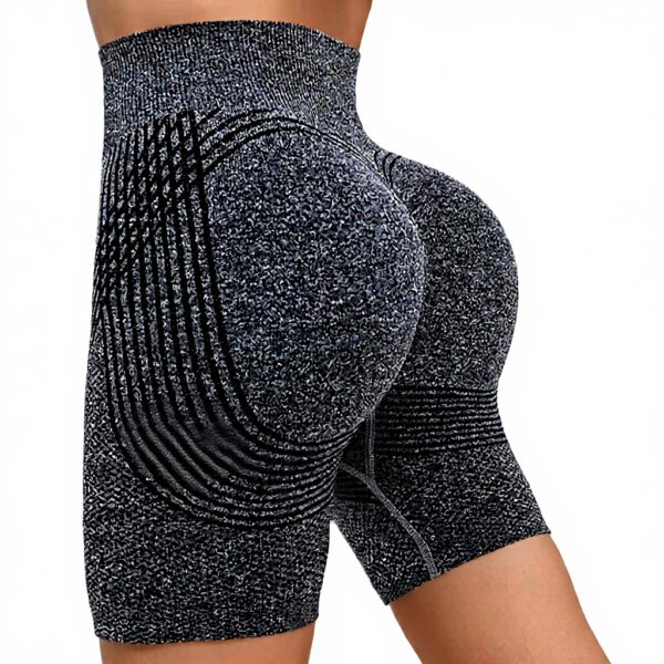 Legging Sport Femme Push Up Coton Court Taille Haute Fitness