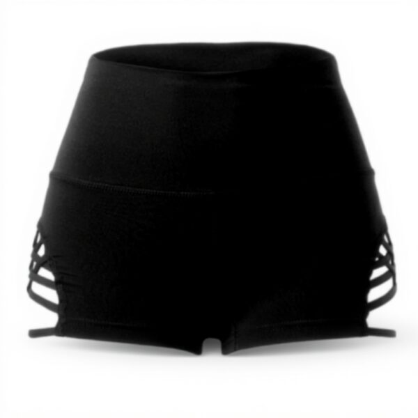 Short Sport Femme Push Up Rouge Legging Gym Sans Couture