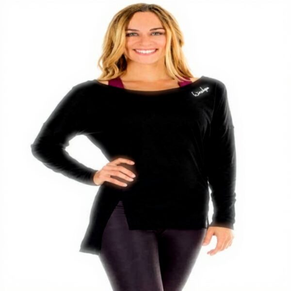 WINSHAPE T-shirt sport femme modal léger manches longues