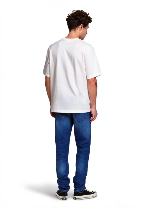 Jean slim homme denim bleu coton élasthanne taille 32-4