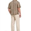Only Sons Chemise Adulte Rayure Col Station Manches Courtes-3