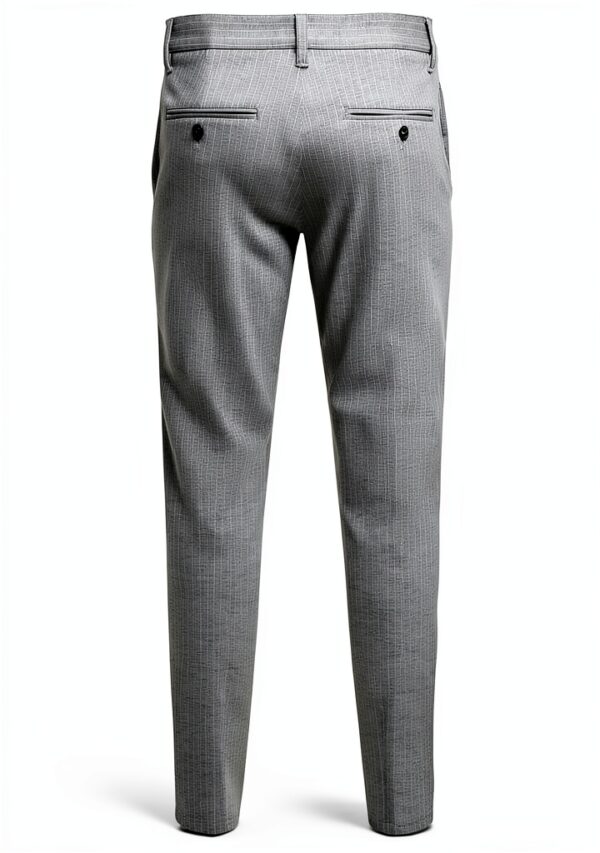 Pantalon chino homme Tapered Fit Rayures 76 polyester 20-3