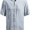 Only Sons Chemise homme viscose col chemise manches courtes-0
