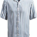 Only Sons Chemise homme viscose col chemise manches courtes-0
