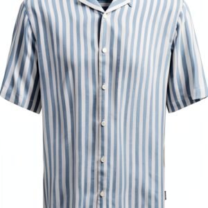 Only Sons Chemise homme viscose col chemise manches courtes-0