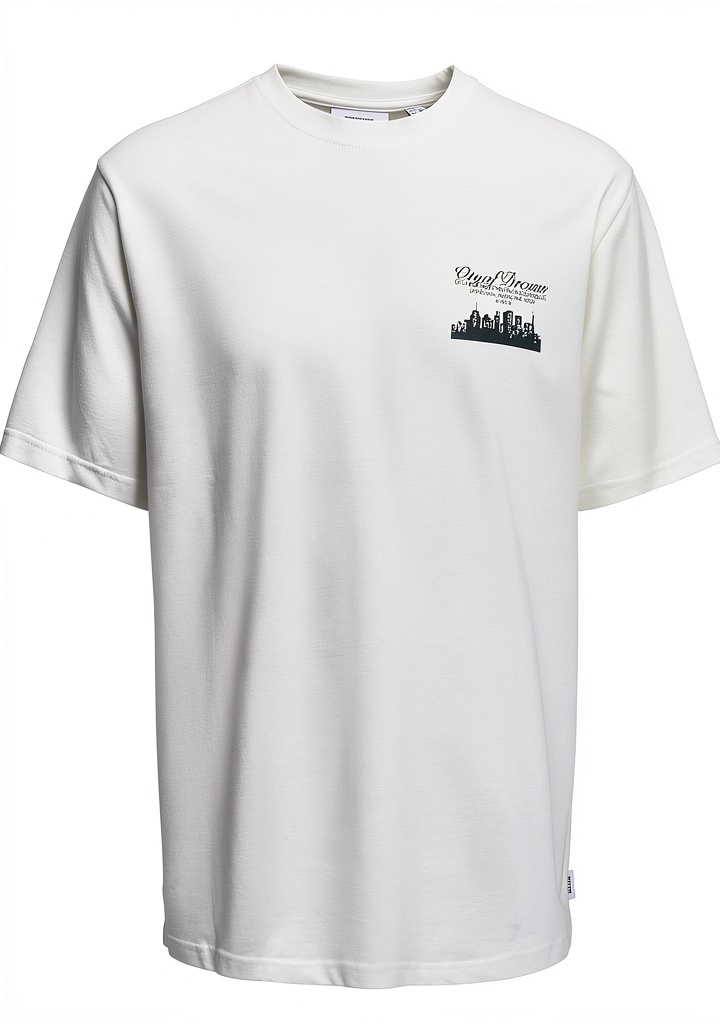 T-shirt ONLY SONS homme porté en tenue décontractée