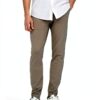 Pantalon chino Bestseller coupe ajustée kaki vintage homme-2