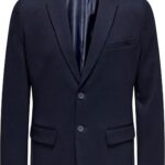 Blazer Bestseller Homme Col à Revers Coupe Ajustée-0
