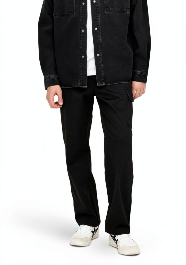 Pantalon cargo homme Bestseller tissu élastique taille-2