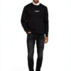 Jean slim Bestseller Homme Coton Élastique Noir Lavé-4