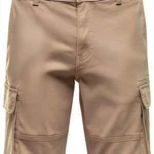 Only Sons Short Cargo Homme Coton Elasthanne Fermeture-0