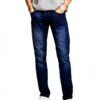 Jean slim homme denim bleu coton élasthanne taille 32-9